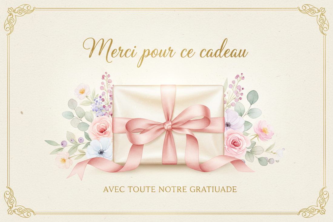 Comment remercier quelqu'un pour un cadeau ?