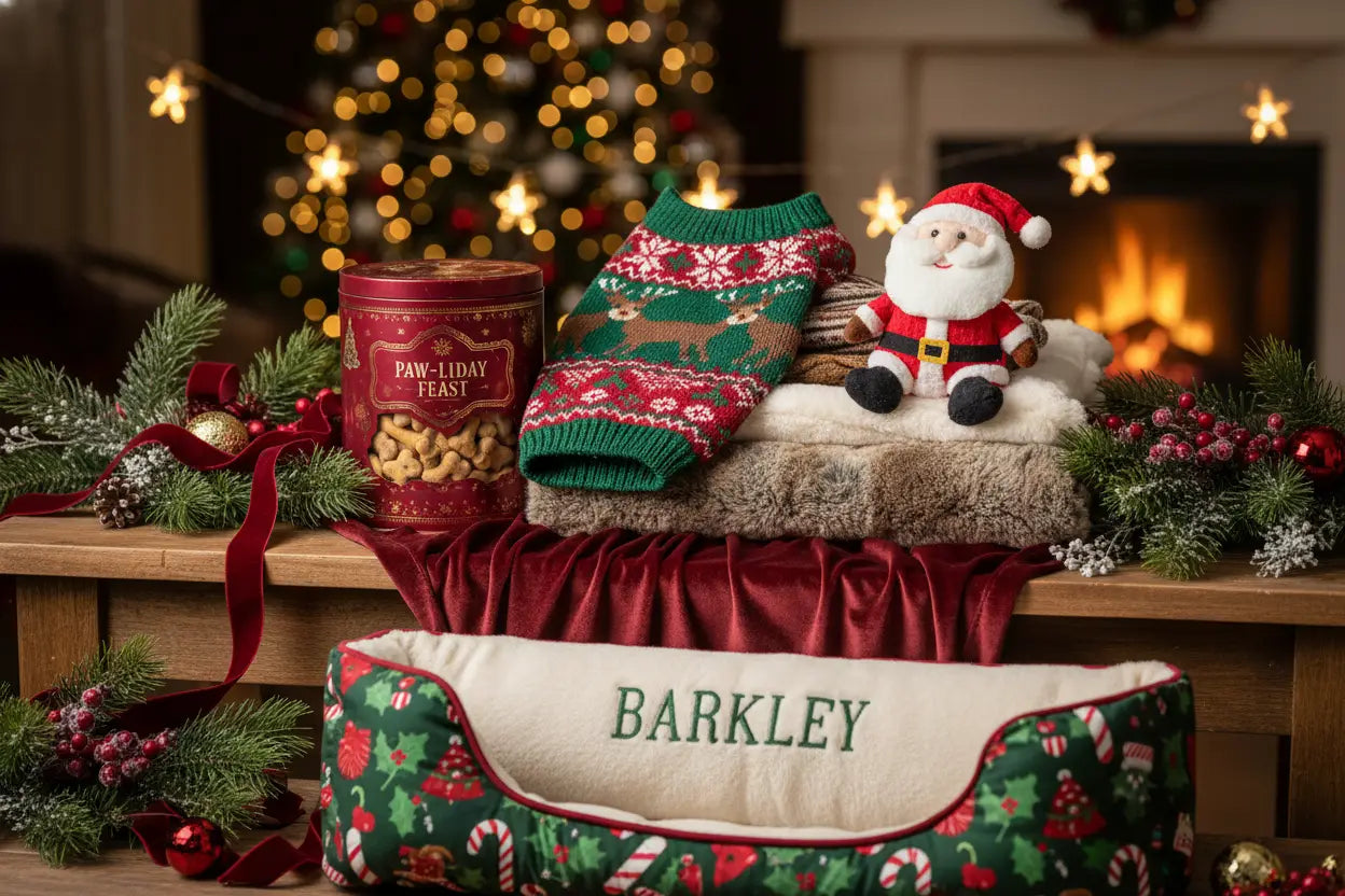 Cadeau chien noël