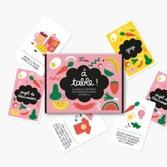 A TABLE! 64 Gages Et Papotages Pour Animer Vos Repas En Famille