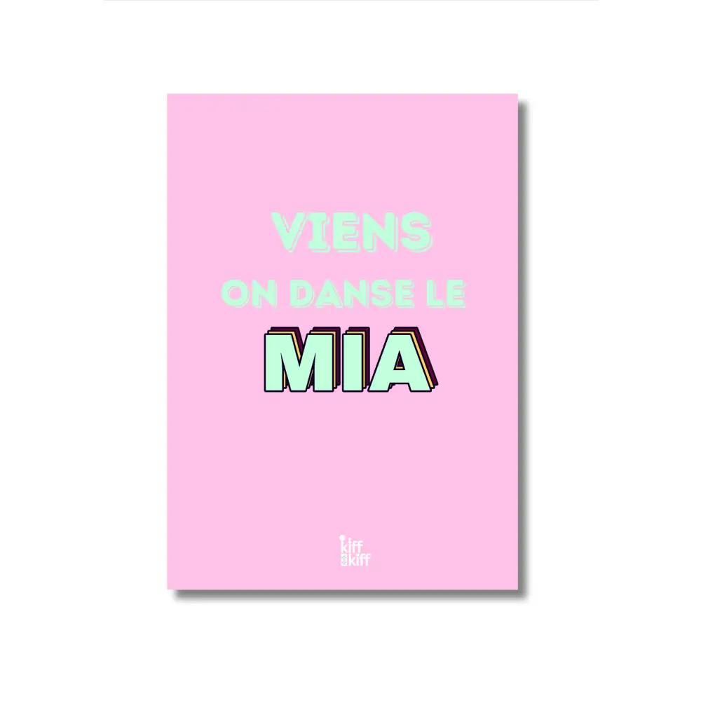 Affiche Viens on danse le MIA