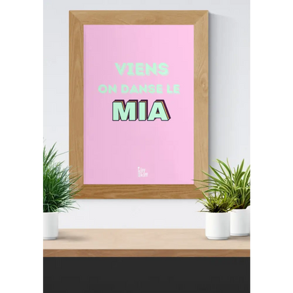 Affiche Viens on danse le MIA