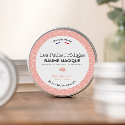Baume Multi-Usage Au Fleur De Coton 30ml, texture fondante pour routine minimaliste