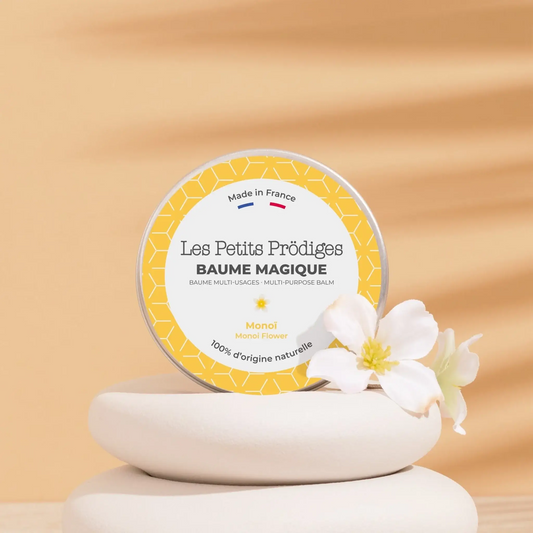 Baume Multi-Usage Au Monoi 30 ml, baume floral pour peaux sensibles