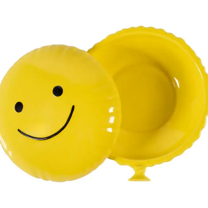 Ballons smiley jaunes pour boîte à bijoux, apportent bonne humeur et qu’un simple plaisir