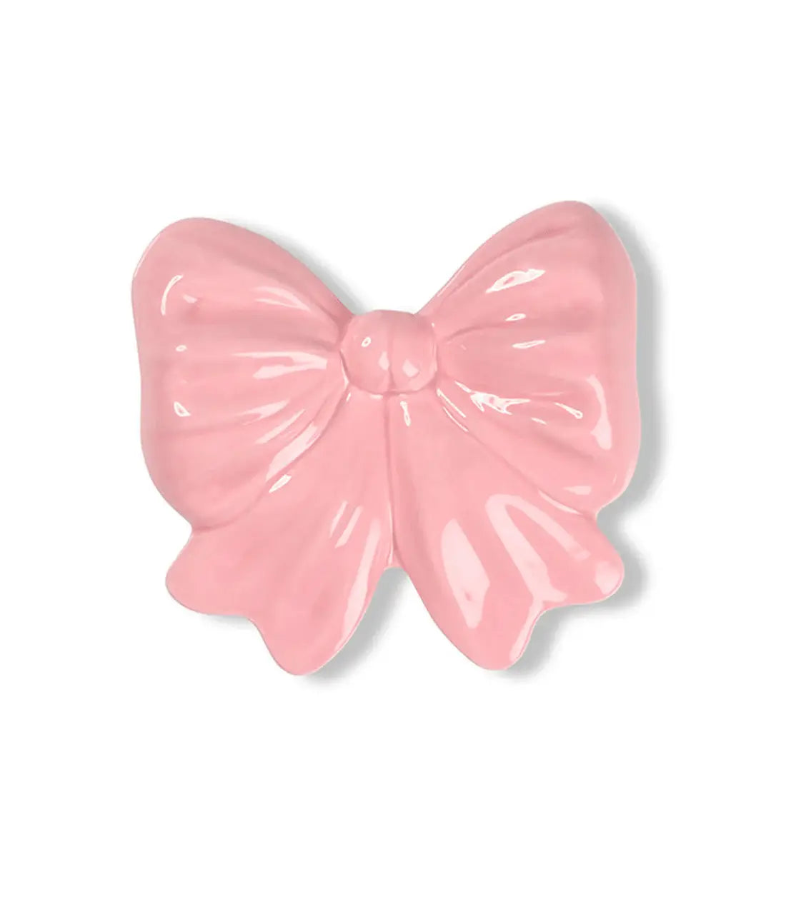 Boîte noeud rose pour rangement pratique d’objets précieux