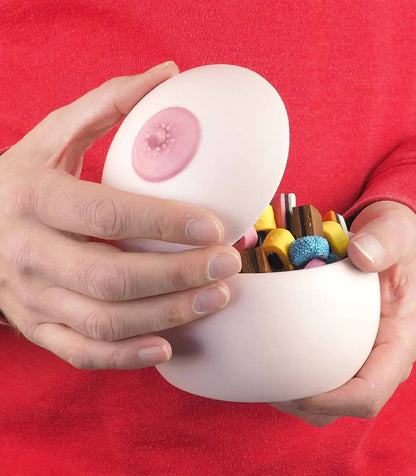 Boîte Sein Originale : idée cadeau originale en forme de sein avec bonbons