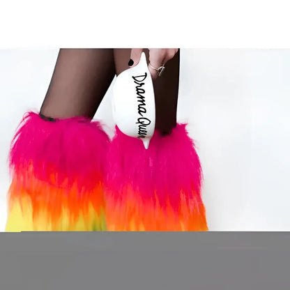 Mi-bas colorés furry pour Bol Breton Drama Queen, en couleurs LGBTQIA+