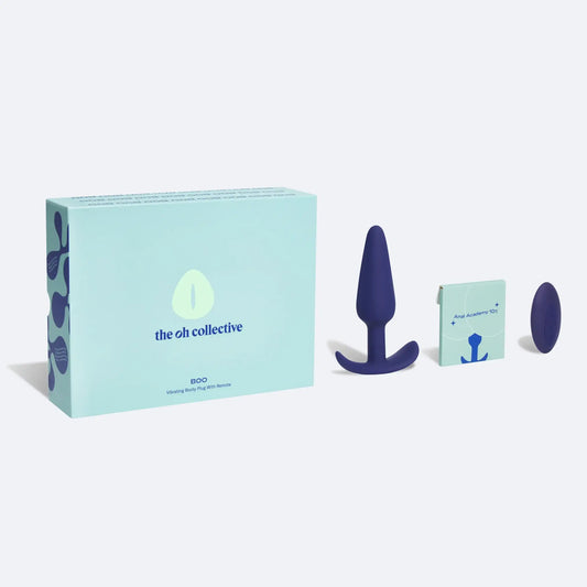 BOO Plug Anal vibrant avec télécommande, design ergonomique pour nouvelles sensations