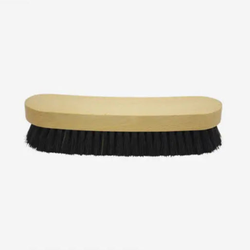 Brosse à vêtements en bois avec poils noirs pour prendre soin de tes vêtements