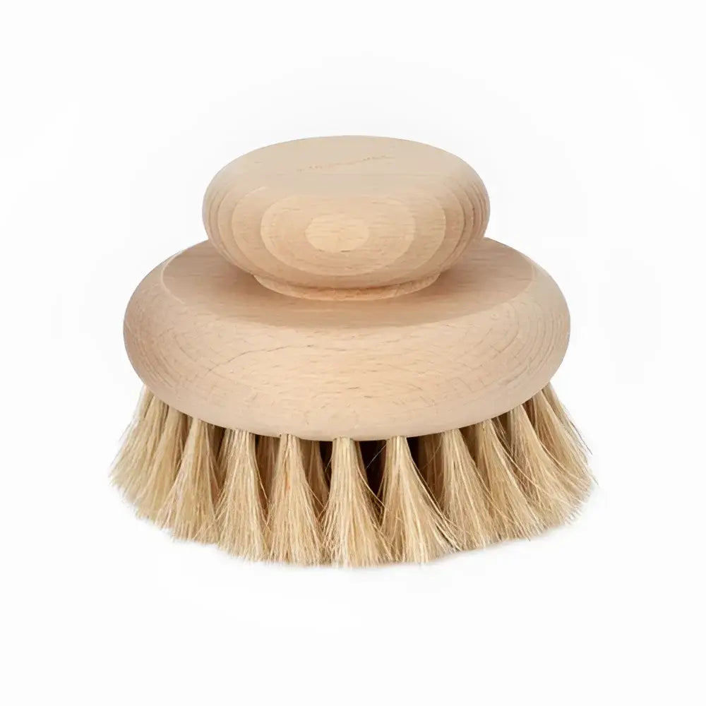 Brosse corps en bois de hêtre pour cellules mortes et peau lisse