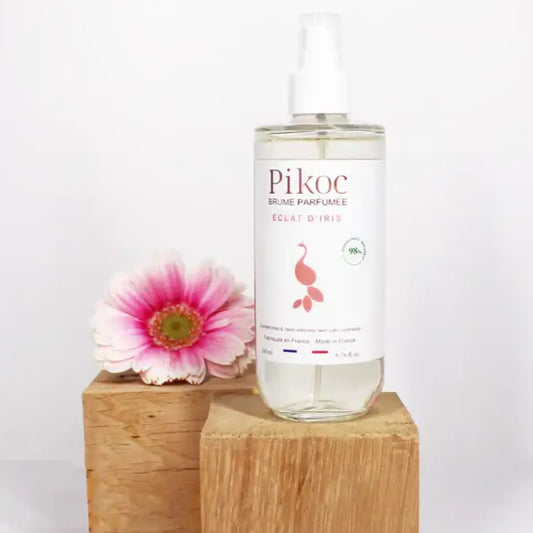 Spray Pikoc Brume Parfumée Eclat d’Iris, effet immédiat, brume d’intérieur subtilement parfumée