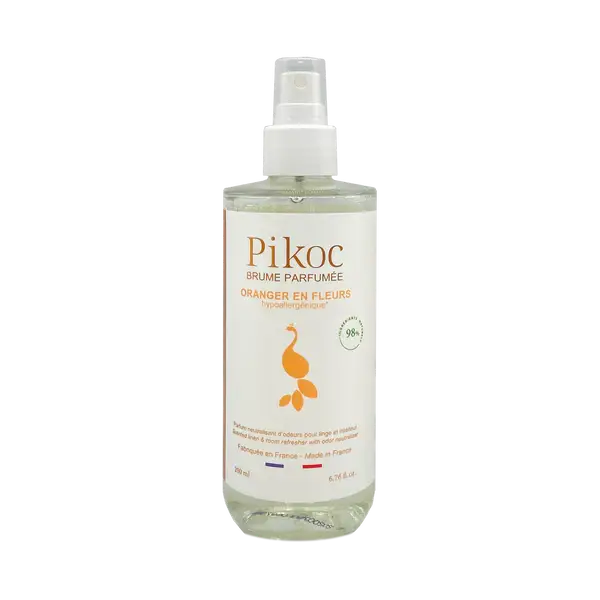 Brume parfumée Pikoc Oranger en Fleurs 200 ml pour une expérience sensorielle de fleur d’oranger
