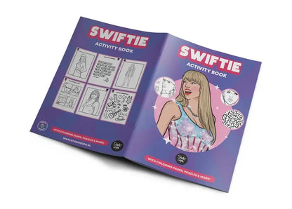 Cahier d’activités Taylor Swift inspiré d’une icône musicale avec défis