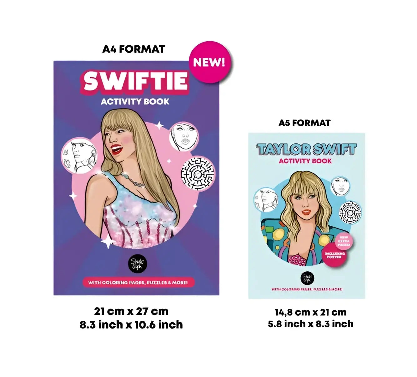 Cahier d’activités Taylor Swift inspiré d’une icône musicale avec défis musicaux