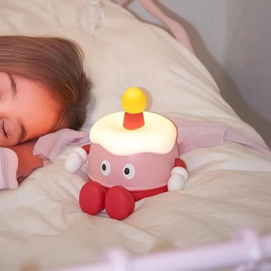 Cake night light lamp