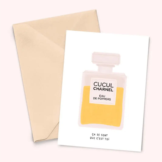 CARTE EAU DE POPPERS