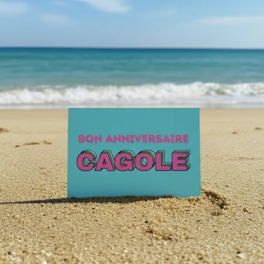 Carte Postale – Bon Anniversaire CAGOLE