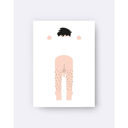Carte postale gamin espiegle