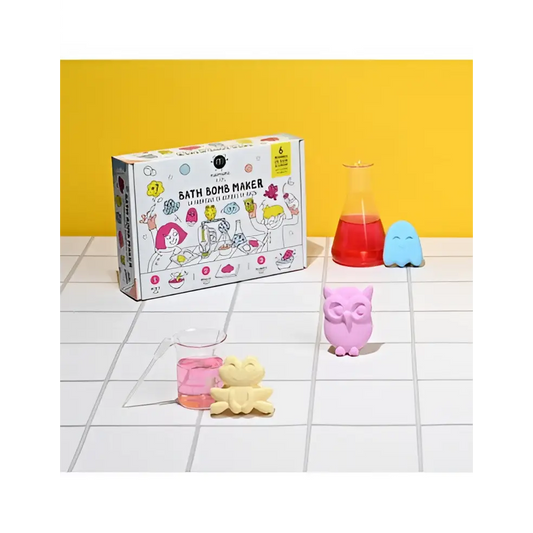 Coffret Fabrique à boules de bain : atelier créatif avec expérience sensorielle enrichissante