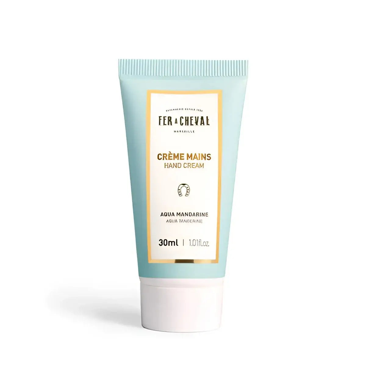 Tube crème mains Fer à Cheval Aqua Mandarine 30ml coffret cadeau pensé