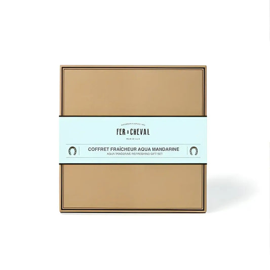 Coffret cadeau pensé Parfum Aqua Mandarine, expérience sensorielle agréable