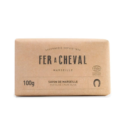 Coffret Pur Savon : savon Fer à Cheval Marseille 100g huile olive pure