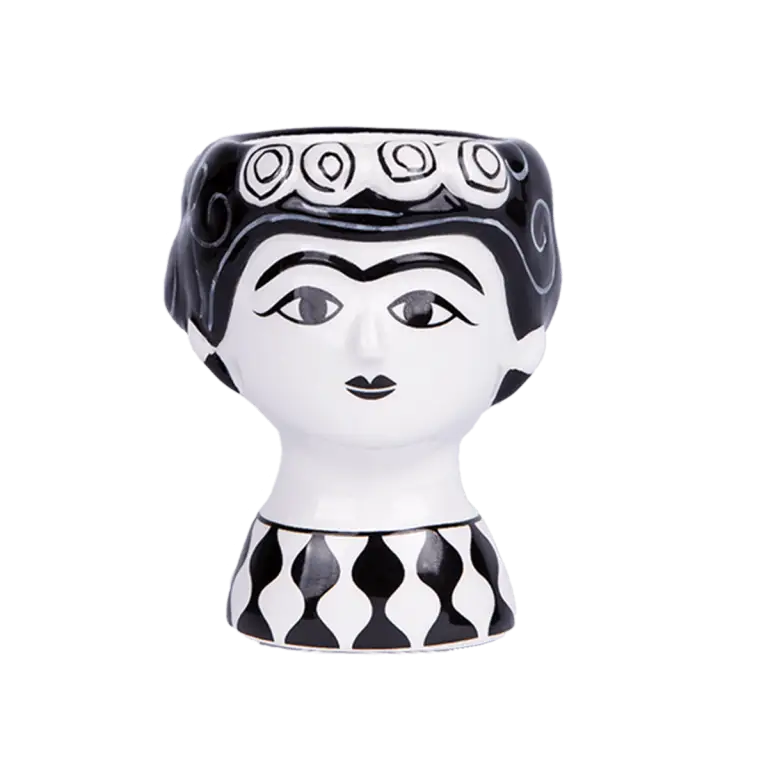 Coquetiers Marisol Et Carlos Noir Et Blanc