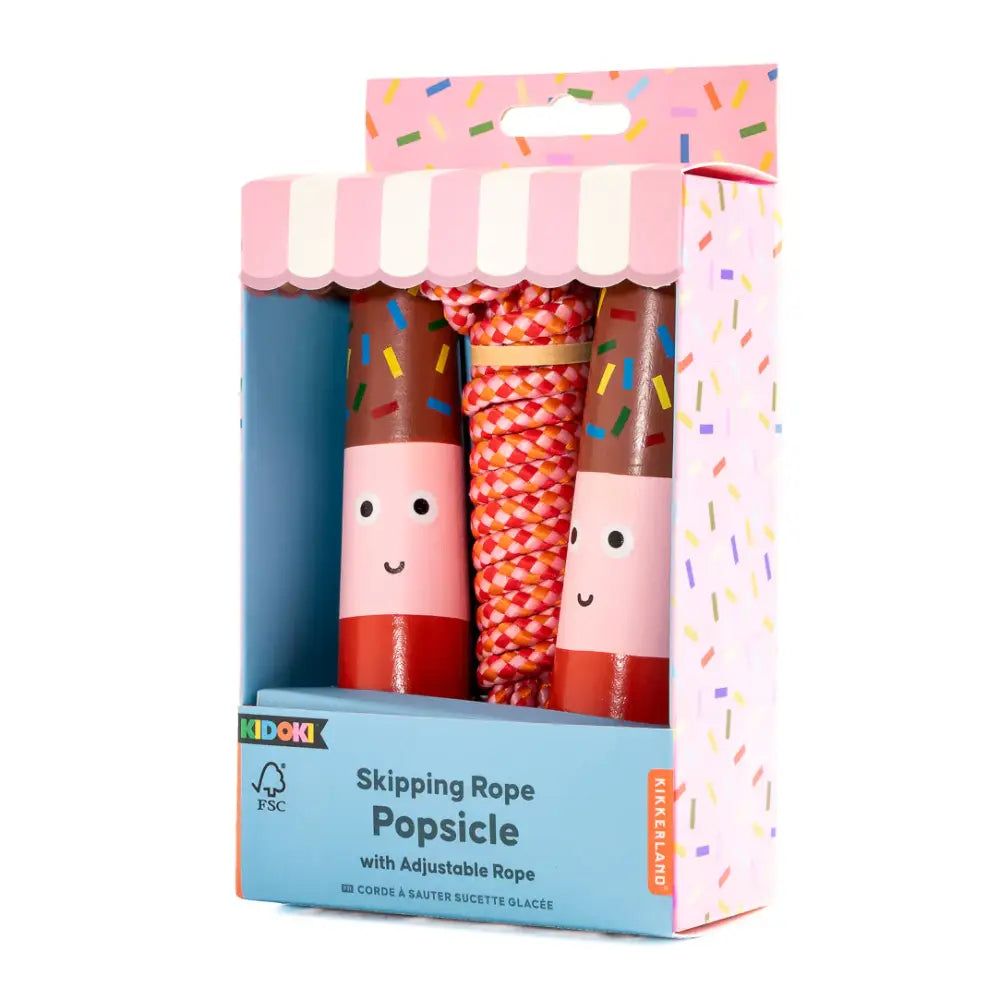 Corde À Sauter Cornet De Glace Kidoki