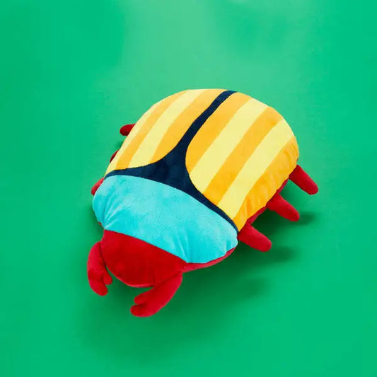 Coussin Scarabée Jaune