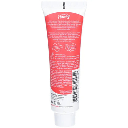 Tube crème mains cherry chérie 30mL rouge et blanc Merci Handy