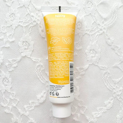 Tube crème mains Hello Sunshine 30mL jaune et blanc mat