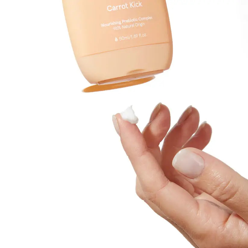 Main rechargeable Carrot Kick : main pressant crème nourrissante