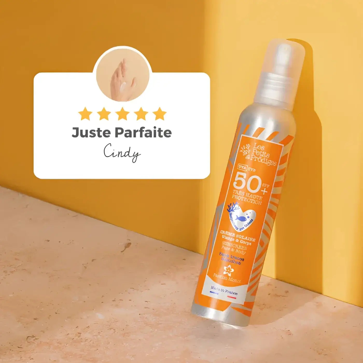 Crème solaire visage et corps SPF50+ 100ml texture légère
