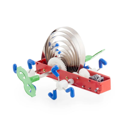 Petite créature mécanique Critters Awika avec châssis rouge et membres articulés