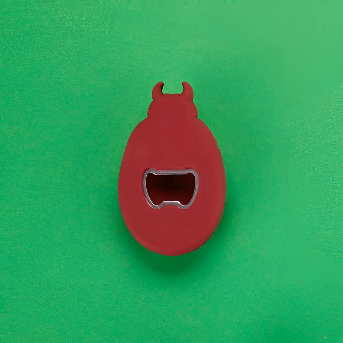 Décapsuleur scarabée jaune magnétique rouge diable pour moments conviviaux
