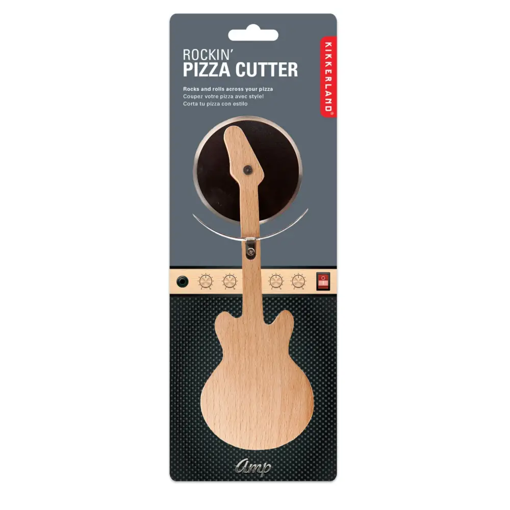 Découpe Pizza Guitare Rock