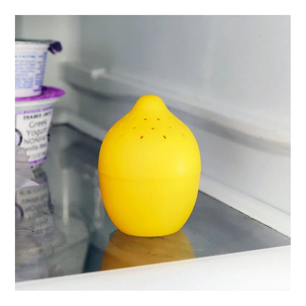 Petit citron jaune désodorisant réfrigérateur jetable pour cuisine propre