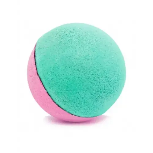 Duo de boules de bain - Rose et vert lagon