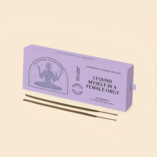 Boîte violet clair d’encens ayurvédique Take me to the yoga shala