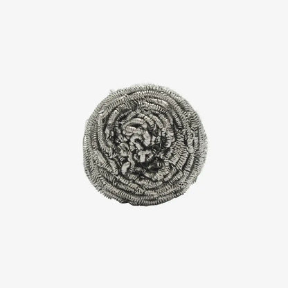 Éponge boule inox en acier inoxydable pour éliminer résidus tenaces facilement