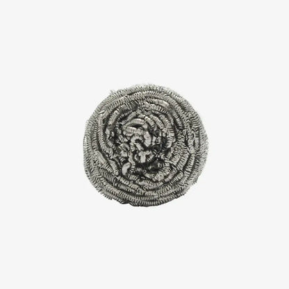 Éponge boule inox en acier inoxydable contre résidus tenaces