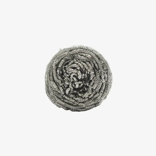 Éponge boule inox en acier inoxydable contre résidus tenaces