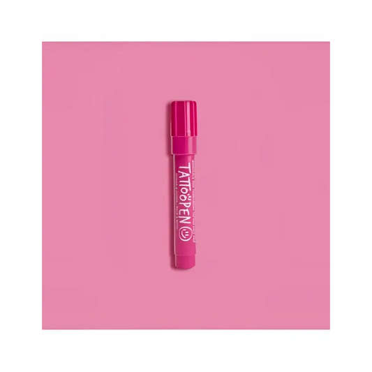 Feutre de tatouage temporaire enfant rose, stylo tatouage temporaire rose vibrant