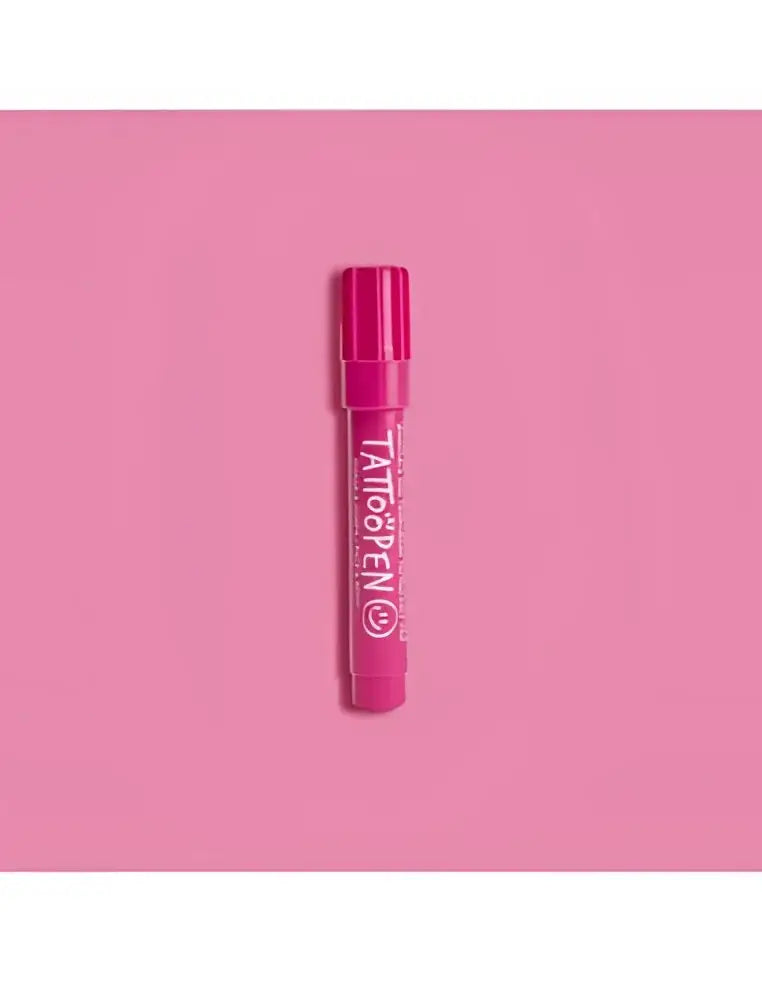 Feutre rose pour tatouage temporaire enfant vibrant en rose