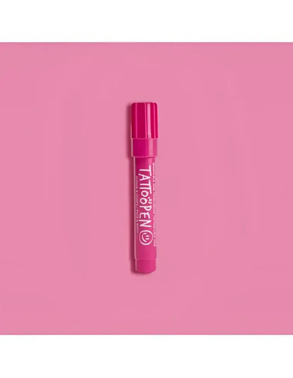 Feutre rose pour tatouage temporaire enfant vibrant en rose