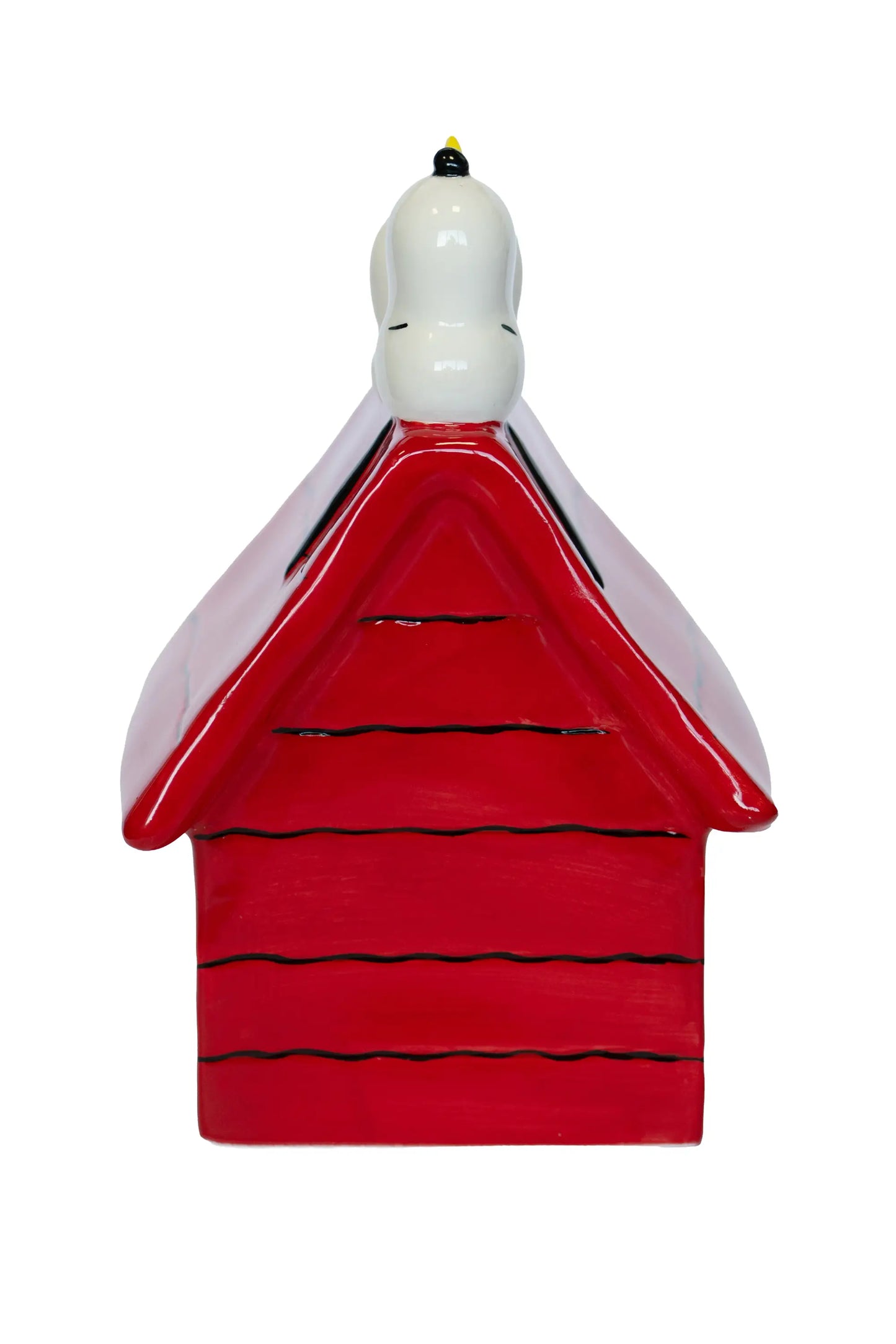 Figurine Snoopy maison rouge et blanche 25cm univers Peanuts objet simple