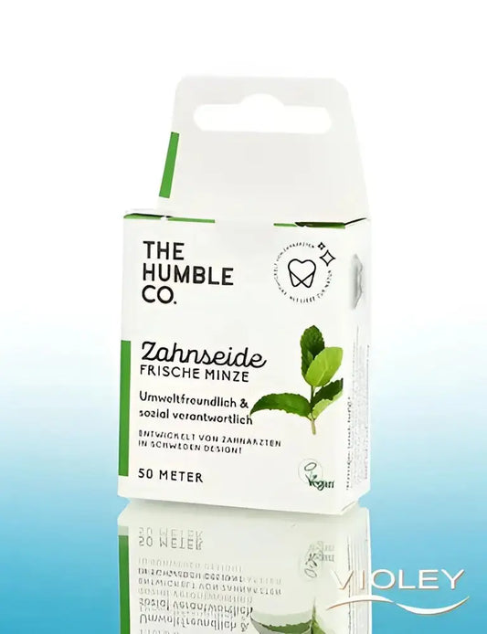 Boîte de fil dentaire mentholé 50m pour sourire éclatant et haleine fraîche