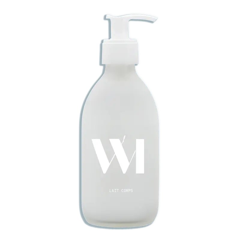 Flacon rechargeable Lait Corps Fluide 290ml avec ingrédients d’origine naturelle