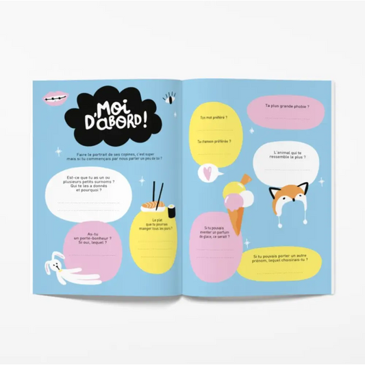 GANG DE FILLES - Cahier D’Amitié