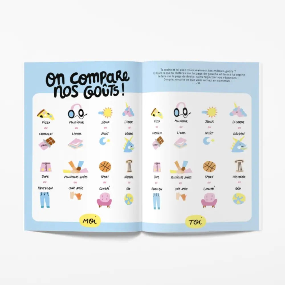 GANG DE FILLES - Cahier D’Amitié